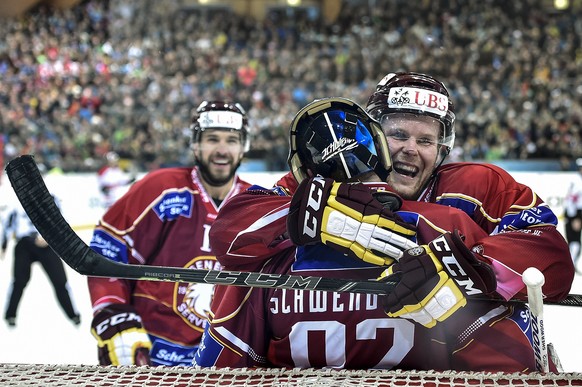 Beim Spengler Cup wurde Schwendener für Genf zum Held.