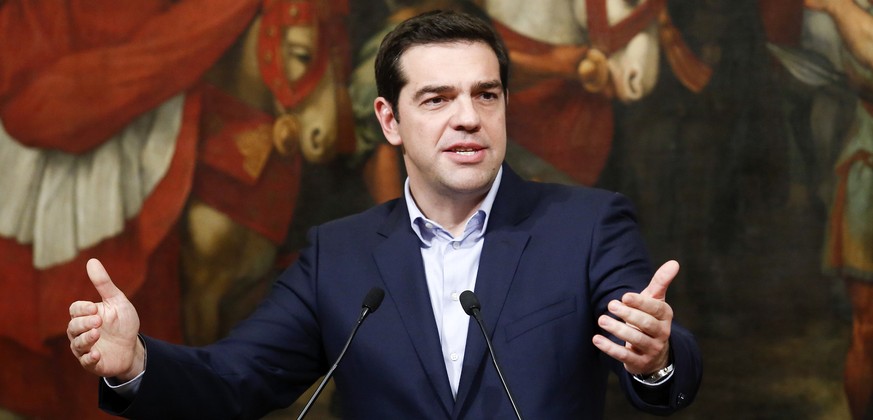 Griechenlands Premier Tsipras will am Sonntagabend sein Programm vorstellen.
