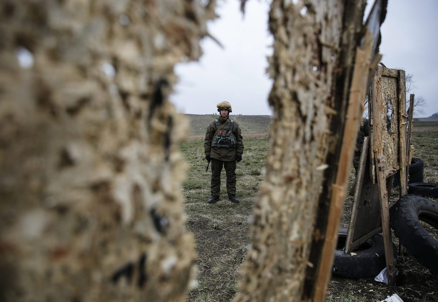 Im Donbass wird weiter gekämpft.