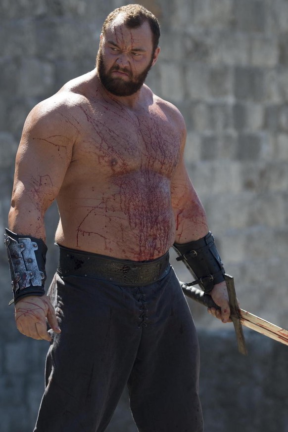 Hafþór Júlíus Björnsson in seiner Rolle als Gregor Clegane alias «der Berg» bei «Game of Thrones».
