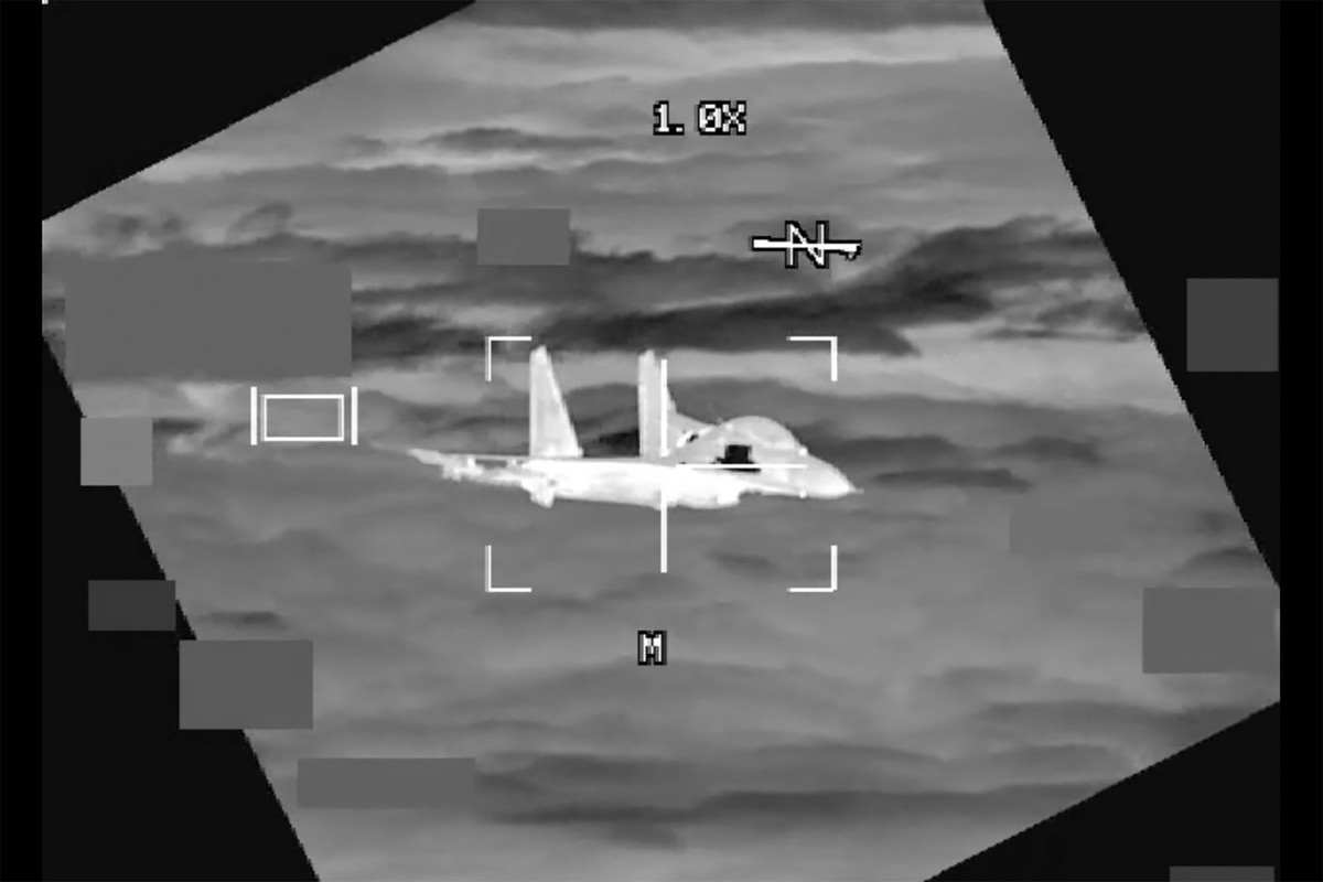 La Chine a intensifié le déploiement d'avions de chasse et de navires de guerre autour de Taïwan ces dernières année (image d'archives).