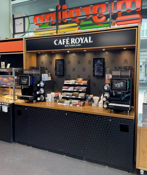 Die Migros-Marke Café Royal hat sich bei der Ausschreibung der Migros-Tochterfirma Migrolino durchgesetzt.