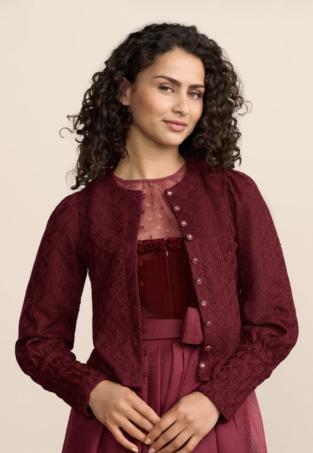 Trachten Strickjacke