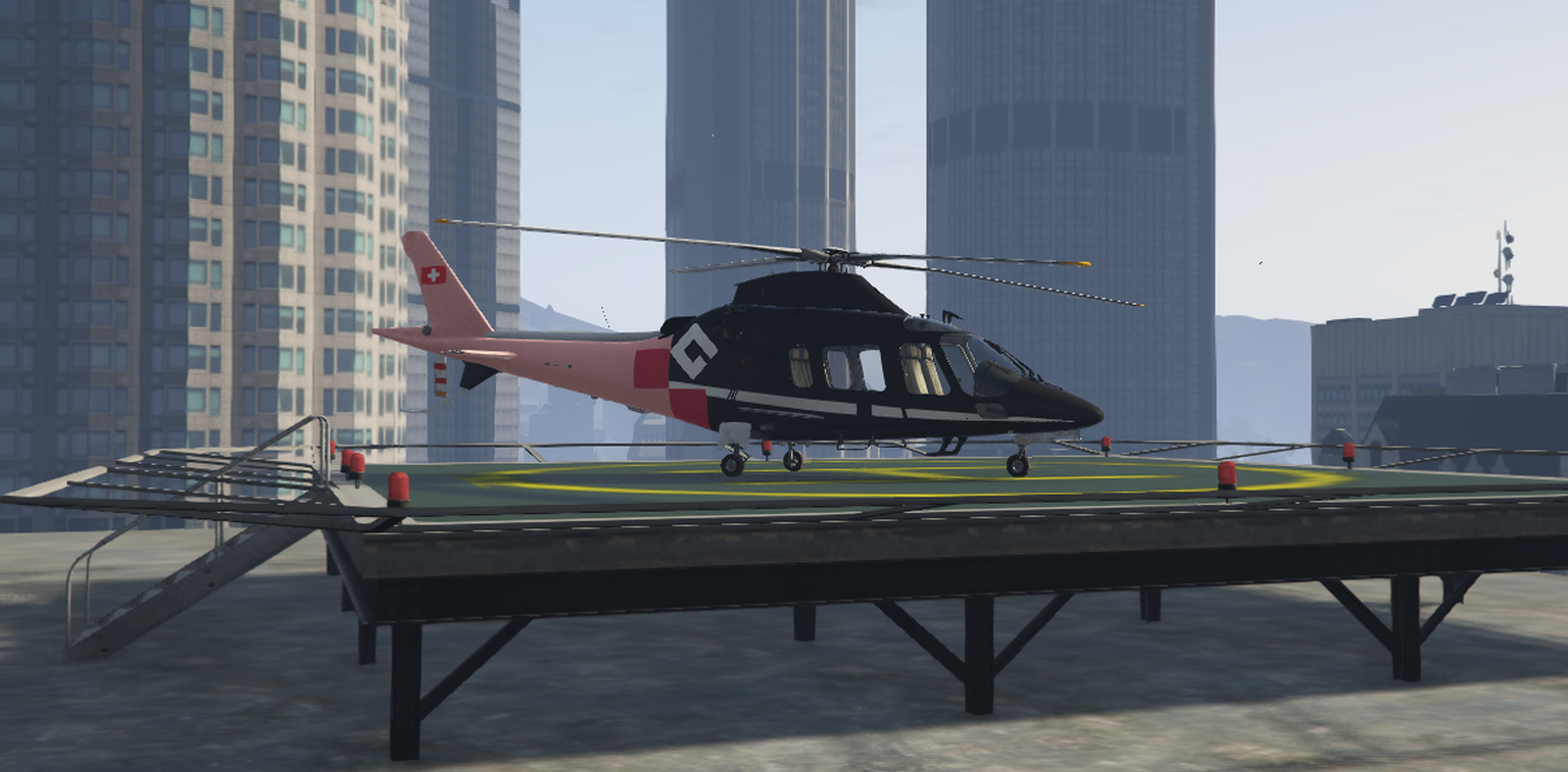 GTA Grand Theft Insurance, Baloise, Helikopter