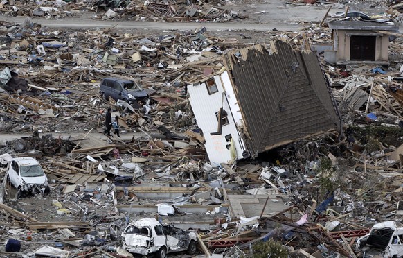 Böse Erinnerungen: Bild aus der Stadt Ofunato nach dem Erdbeben und dem Tsunami von 2011.