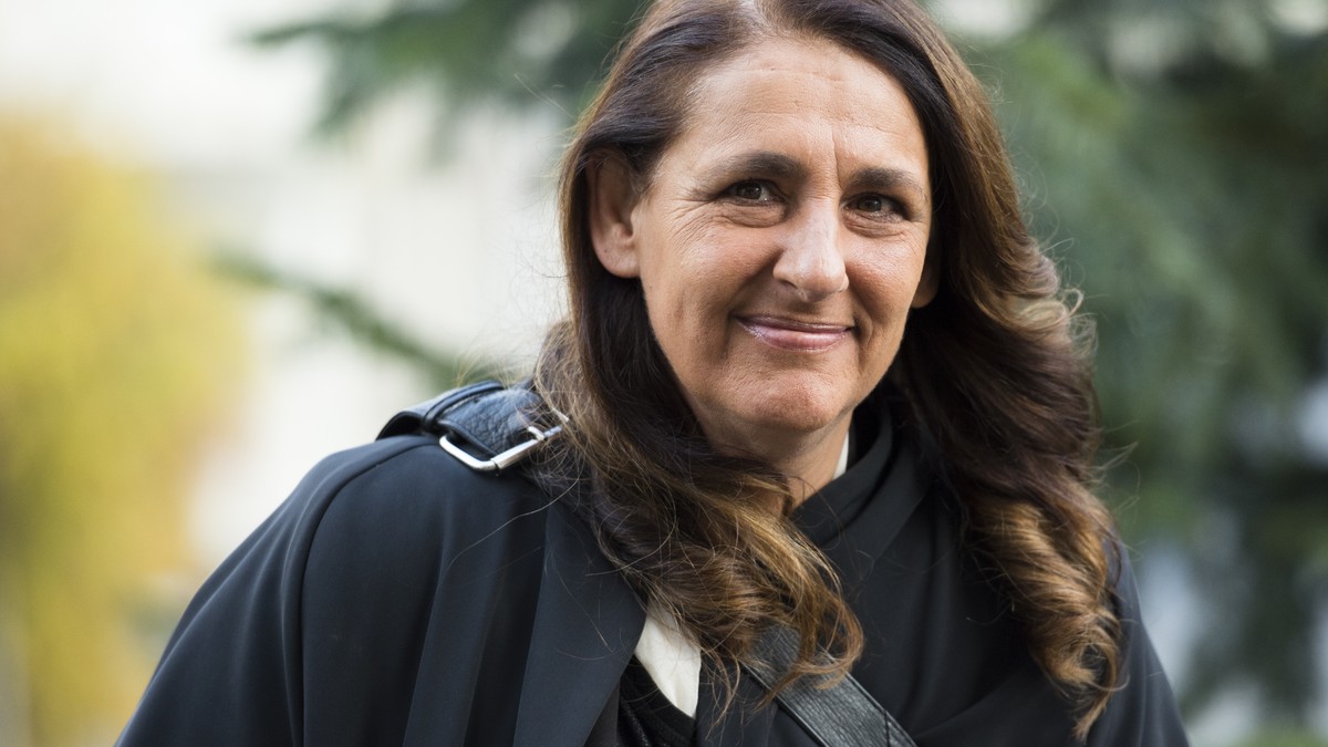ARCHIV - Nationalraetin Jacqueline Badran (SP/ZH) an der Abdankungsfeier des Glarner alt Staenderates This Jenny (SVP), am Freitag, 21. November 2014, in Glarus. - Zur MK "Unternehmer/-innen sgen ...