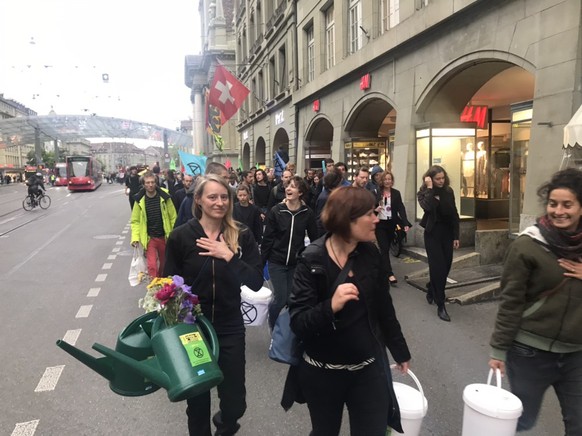 Klimaschützer Bundesplatz