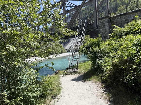Rheinschlucht Ruinaulta Schweiz der Rekorde