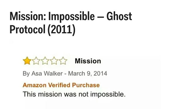 Filmbewertung rezension mission impossible