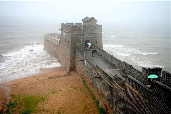 Welcome to China – 25 der lustigsten Bilder vom Austragungsort der Olympischen Spiele\nFür die, die das andere Ende der chinesischen Mauer suchen: 

#GernGeschehen