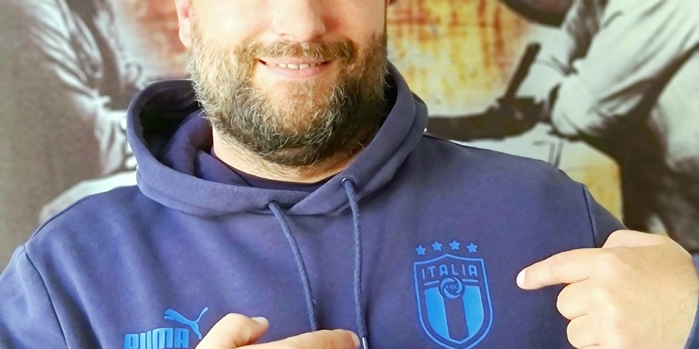 Riccardo Romanelli, Sportchef des Berner Clubs AS Italiana fiebert beim EM-Achtelfinal für Italien.