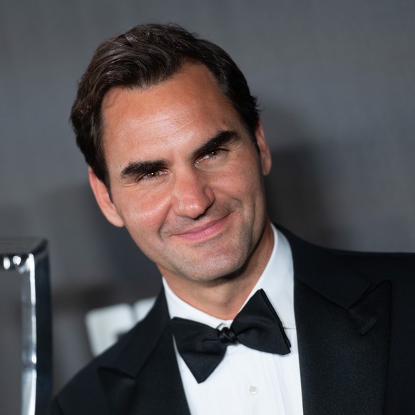 19.09.2024, Berlin: Roger Federer kommt zur Opening Night vom Tennis Turnier Laver Cup. Foto: Christophe Gateau/dpa +++ dpa-Bildfunk +++