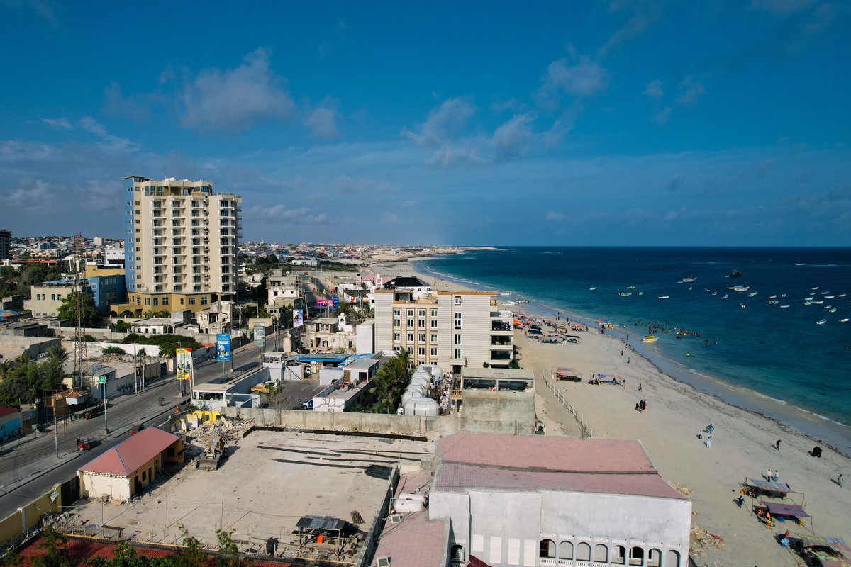 *KEEP ON HOLD aim to publish Friday Nov 28* An aerial view of part of the coastline in Mogadishu, Somalia, Monday, Nov. 10, 2025. (AP Photo/Jackson Njehia)
Somalia Struggling Hospitals