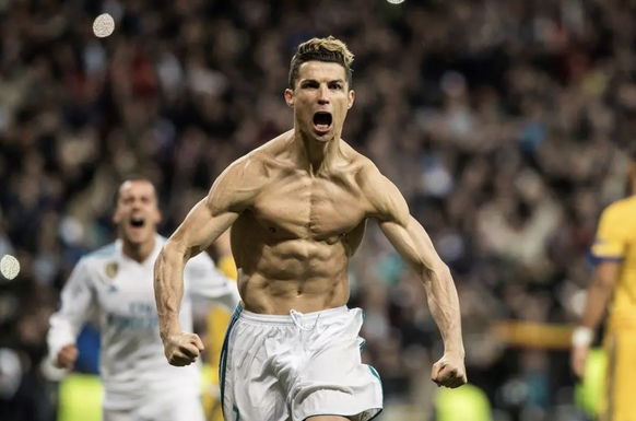 Zeigt gerne seinen Adoniskörper: Cristiano Ronaldo.