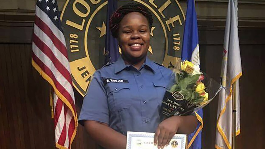 FILE - This undated file photo provided by Taylor family attorney Sam Aguiar shows Breonna Taylor in Louisville, Ky. (Courtesy of Taylor Family attorney Sam Aguiar via AP, File)