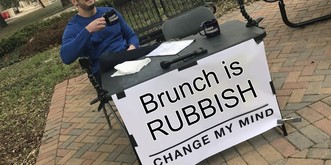 Sagt mal, bin ich hier der Einzige, der Brunch doof findet?