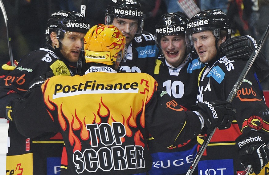 Jubel in der Hauptstadt: Bern gewinnt den Spitzenkampf gegen die ZSC Lions.