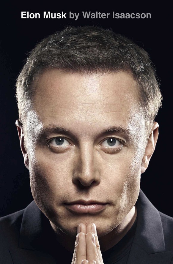 This cover image released by Simon &amp; Schuster shows &quot;Elon Musk&quot; by Walter Isaacson. (Simon &amp; Schuster via AP)