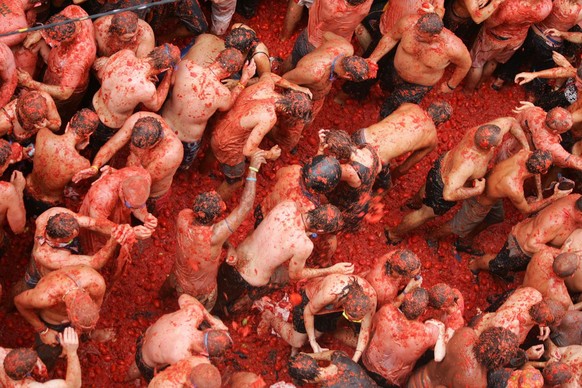 La Tomatina Spanien Spain