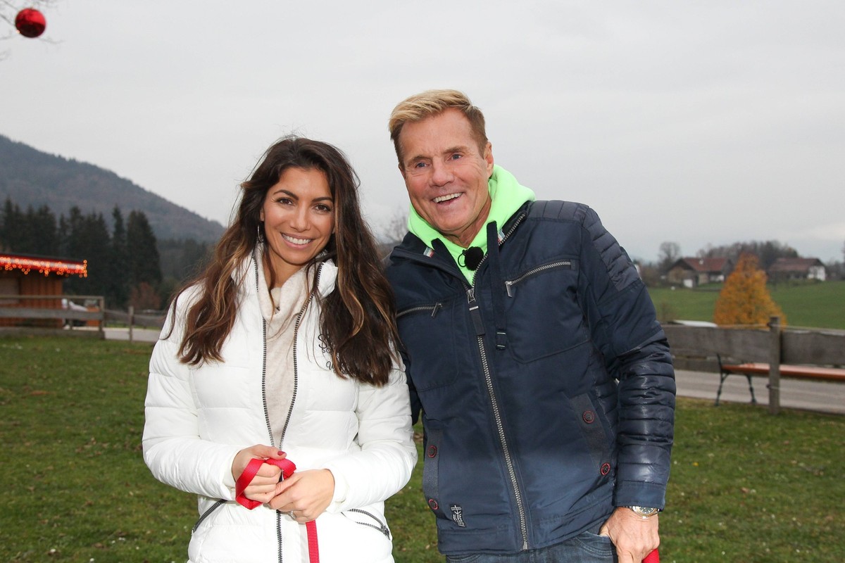 Dieter Bohlen mit Freundin Carina Walz, Vip-Eroeffnung Gut Aiderbichl Weihnachtsmarkt in Henndorf -Oesterreich am 13.11.2018 / *** Dieter Bohlen with girlfriend Carina Walz Vip Opening Gut Aiderbichl  ...