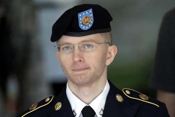 Bradley Manning als Soldat der US-Armee in einer Aufnahme von 2013.