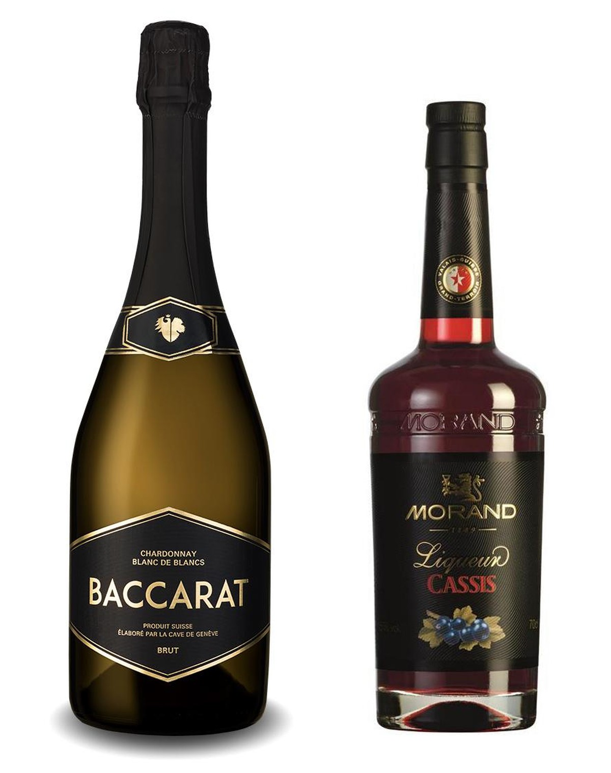 baccarat blanc de blancs schweiz liquer cassis morand drinks cocktail alkohol trinken