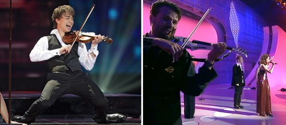 Geigen in Eurovision! Alexander Rybak, 2009 - Gunvor Guggisberg, 1998.