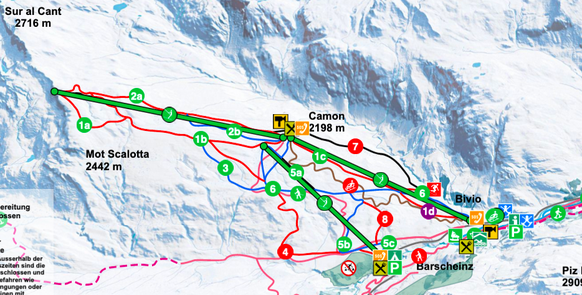 Bivio ski area