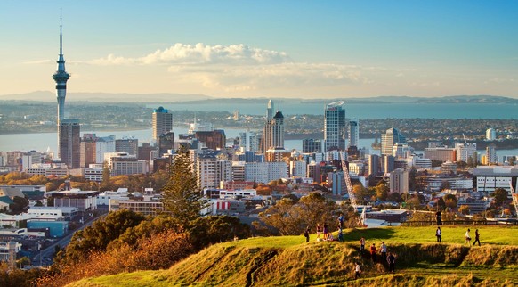 Auckland Skyline - Stock-Fotografie
View of Auckland City from Mt Eden, Auckland, New Zealand.