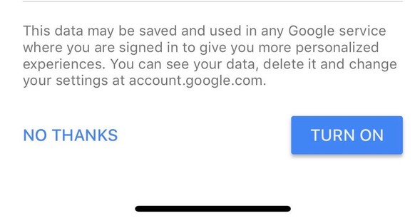 Google sammelt auch auf dem iPhone fleissig Daten, wenn es der Nutzer zulässt.