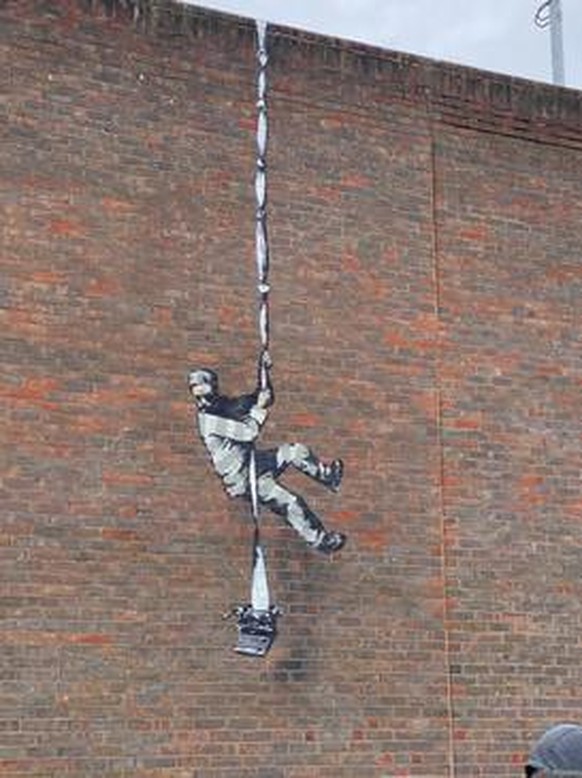 «Create Escape» von Banksy.