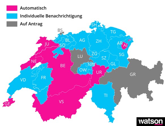 Prämienverbilligung in der Schweiz nach Kanton