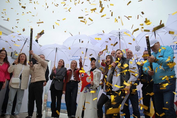 Kyiv Marks Paris 2024 D-100 - Ukraine The interactive event organised by the National Olympic Committee of Ukraine and the Perets FM radio station celebrates the 100-day countdown to the Olympic Games ...