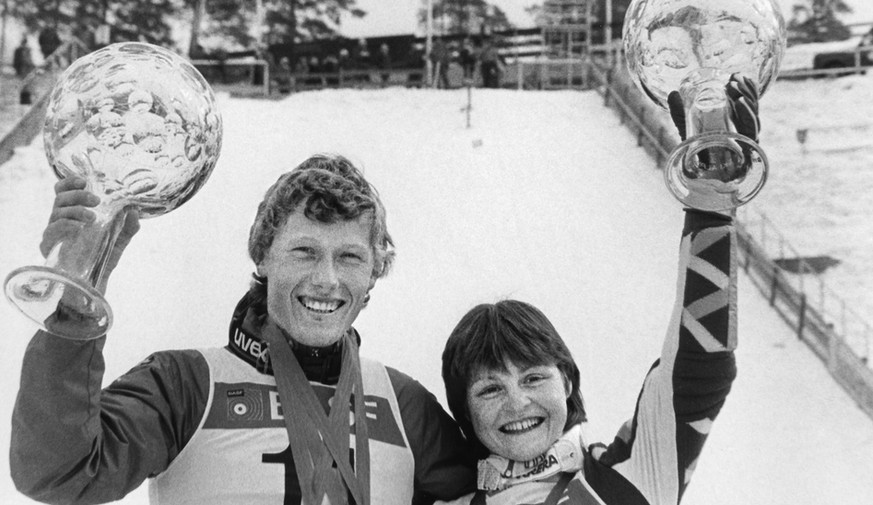 1984 heissen die Sieger im Gesamtweltcup Pirmin Zurbriggen und Erika Hess.