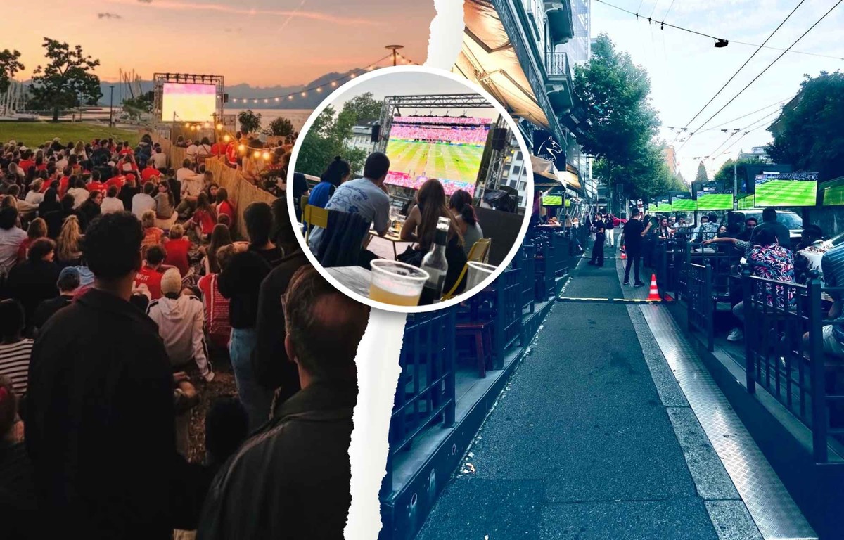 En l'absence de fan zones à Lausanne et à Genève durant le Mondial de foot 2026, les bistrots de ces villes ont diffusé les matchs sur leurs terrasses.
