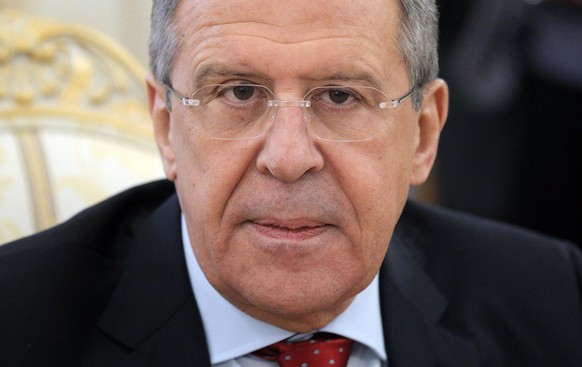 Ist über den Entscheid der Ukraine nicht glücklich:&nbsp;Sergej Lawrow.