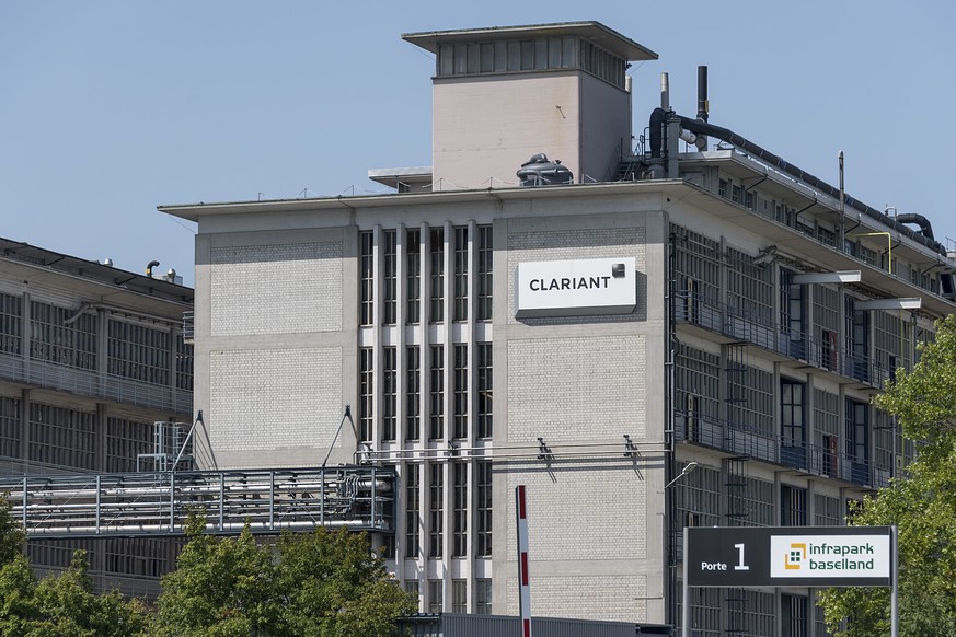 ARCHIVBILD ZUR BILANZ VON CLARIANT IM DRITTEN QUARTAL 2020, AM DONNERSTAG, 29. OKTOBER 2020 - Das Chemiewerk der Firma Clariant an der Rothausstrasse in Muttenz, fotografiert am Samstag, 26. August, 2 ...