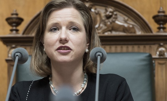 FDP-Nationalrätin Christa Markwalder