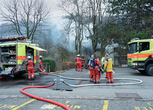Der Brand ereignete sich im Zürcher Kreis 2.