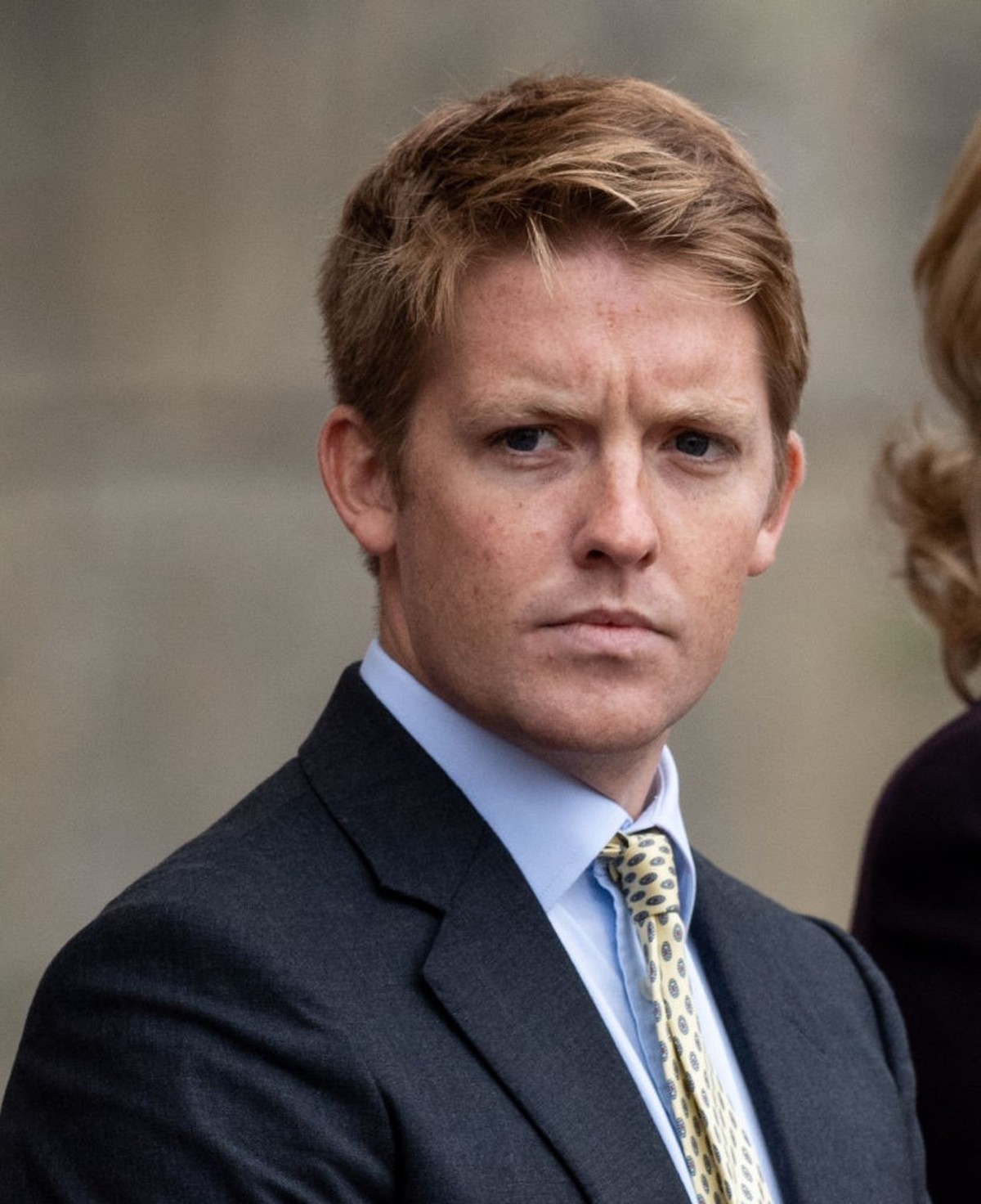 LEEDS, ENGLAND - SEPTEMBER 22: Hugh Grosvenor, Duke of Westminster attends a Consecration Service at Bramham Park on September 22, 2018 in Leeds, England. Prince Charles, who is the Royal Honorary Col ...