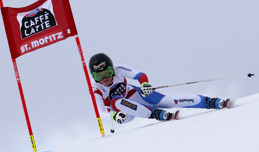 Lara Gut siegt souverän in St.Moritz.