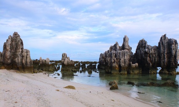 Pinnacles Nauru, Phosphat-Reste
