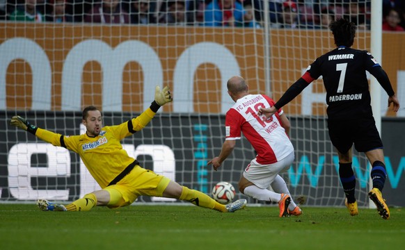 Matchwinner Tobias Werner mit dem ersten seiner zwei Tore.