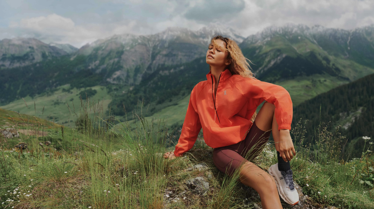 Zendaya est l'ambassadrice de la marque On Running, ici pour la campagne automne/hiver 2024.