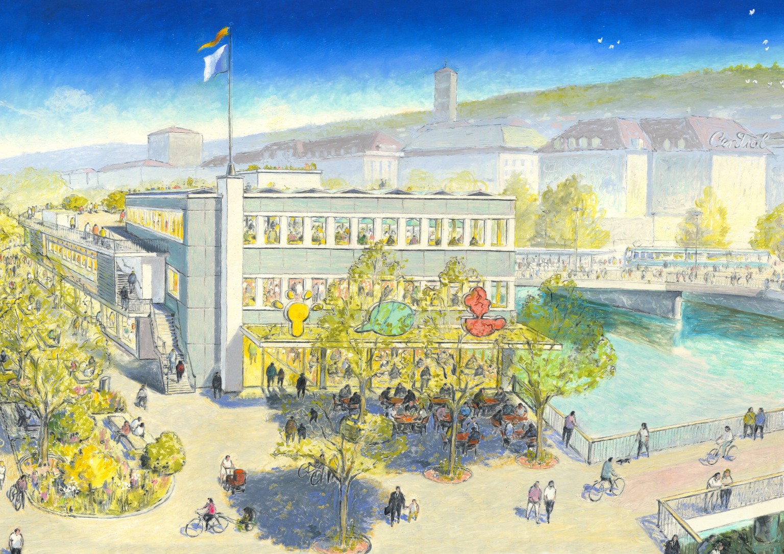 Globusprovisorium Zürich Illustrationen