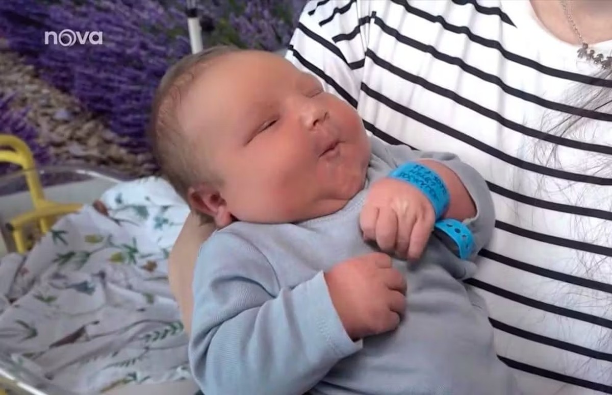 Der kleine Matej.