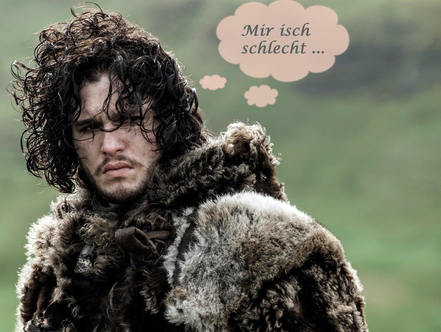 Endlich wissen wir, warum Jon Snow immer so traurig dreinschaut: Es liegt an seinem Stink-Mantel