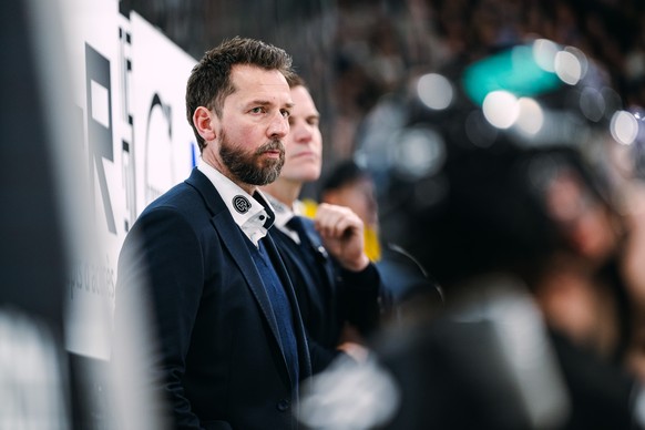 Lars Leuenberger (HCFG), lors du match du championnat suisse de hockey sur glace de National League entre le HC Fribourg-Gotteron, HCFG, et le SC Rapperswil-Jona Lakers, SCRJ, ce samedi 1er fevrier 20 ...