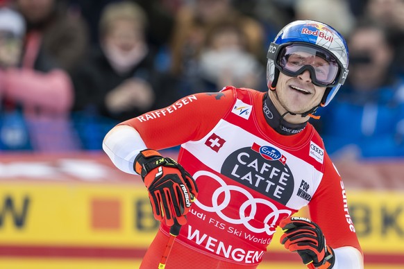 <p><strong>Abfahrt Männer:</strong> Marco Odermatt gewinnt am <strong>17. Januar 2026</strong> in Wengen.</p>