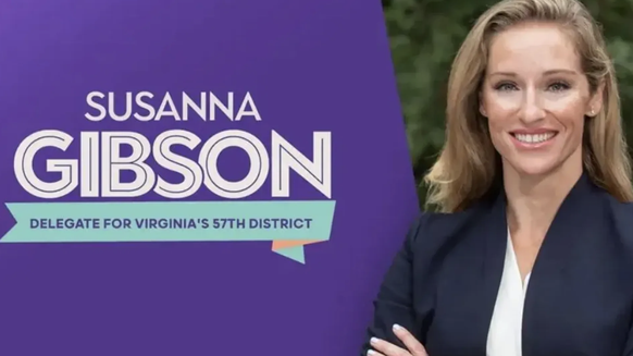 Susanna Gibson: Die 40-Jährige kandidiert für einen Abgeordnetensitz in Virginia.